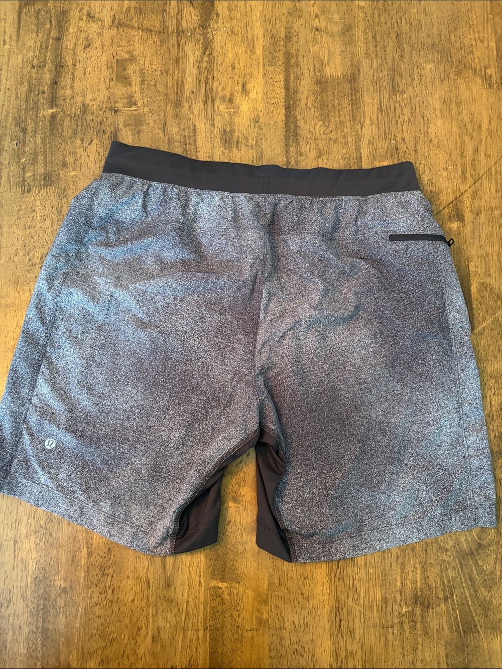 lululemon athletica Men's Speckled Charcoal Performance Shorts
